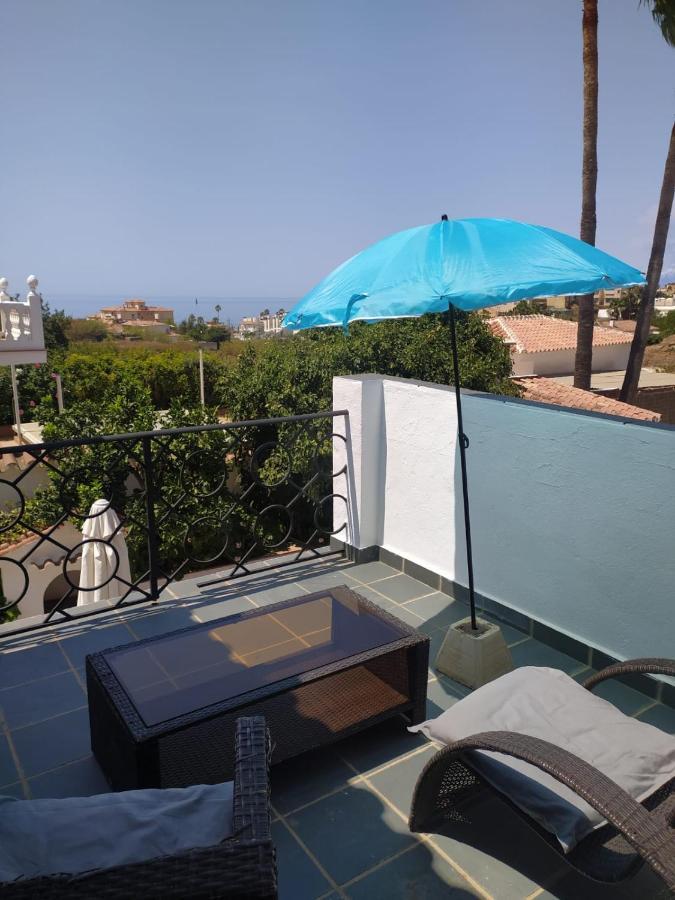 Villa Candela en Benajarafe piscina privada Exterior foto